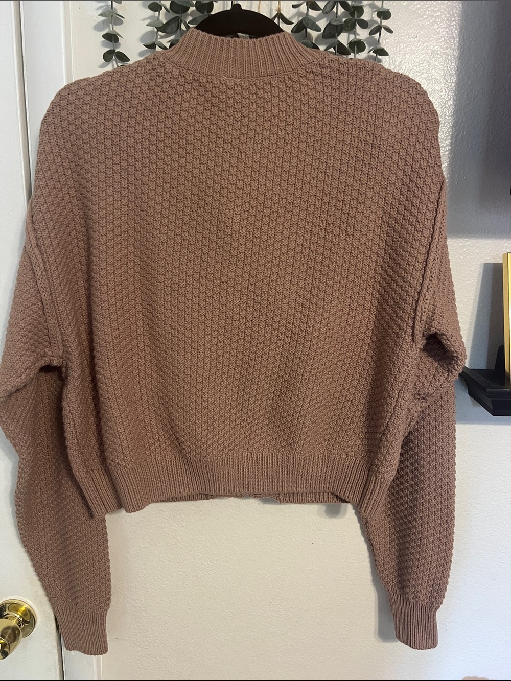 Free People NWT Lila Cardigan in Taupe size M - Picture 6 of 7